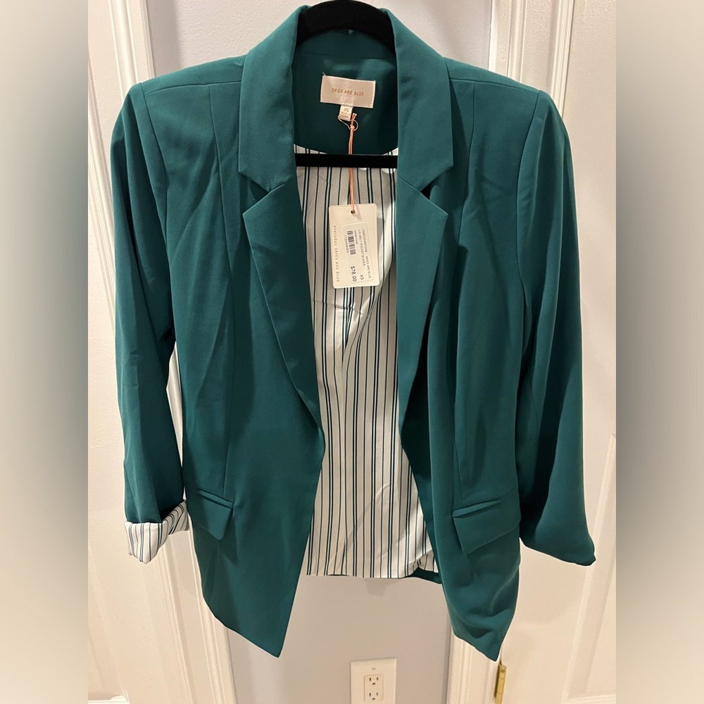 COPY - Emerald green blazer
